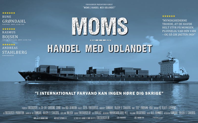 Moms ved handel med udlandet
